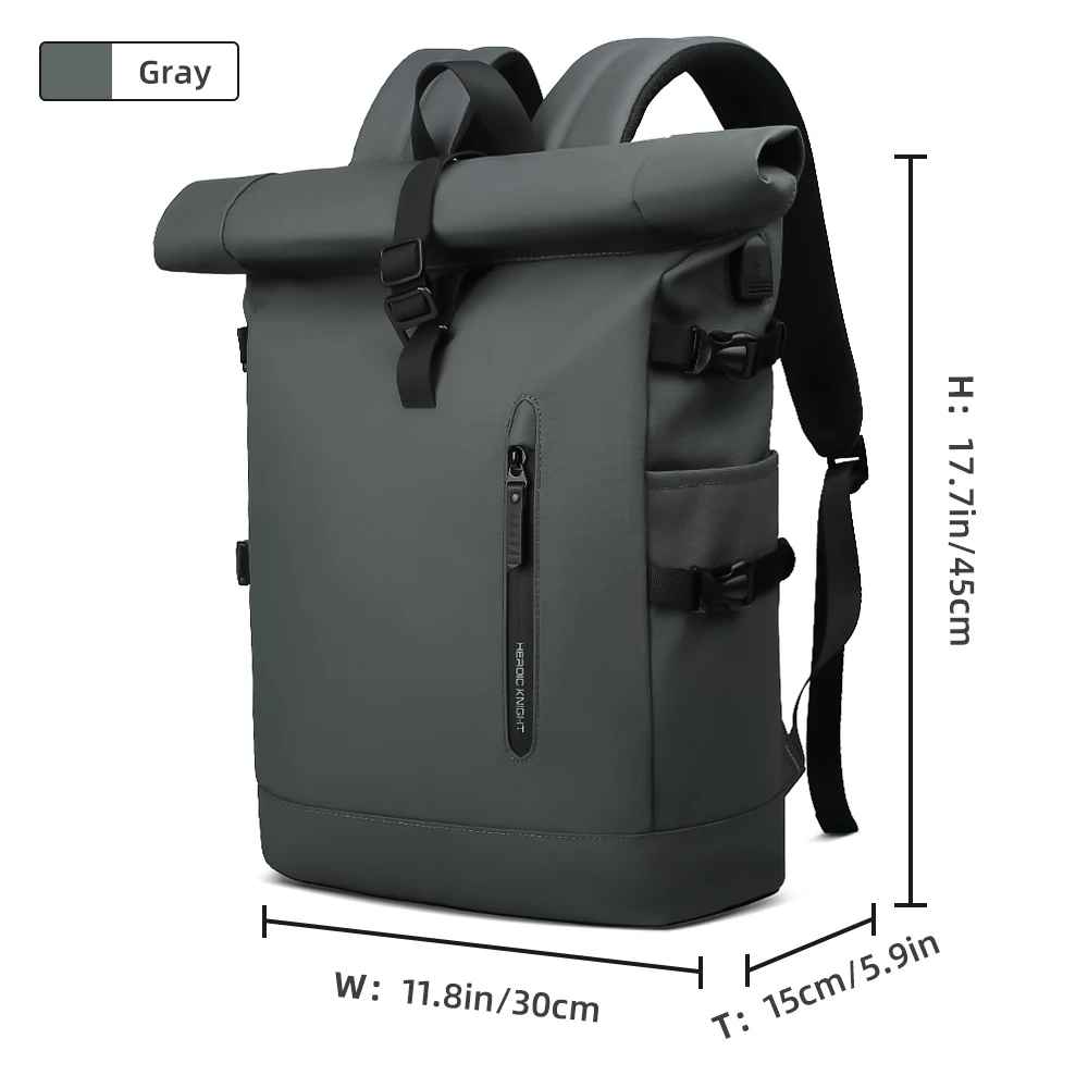 Zaino Horizon ™ con chiusura Roll Top e USB