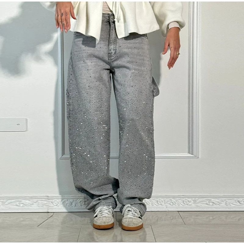 Stardust Denim – Jeans effetto glitter