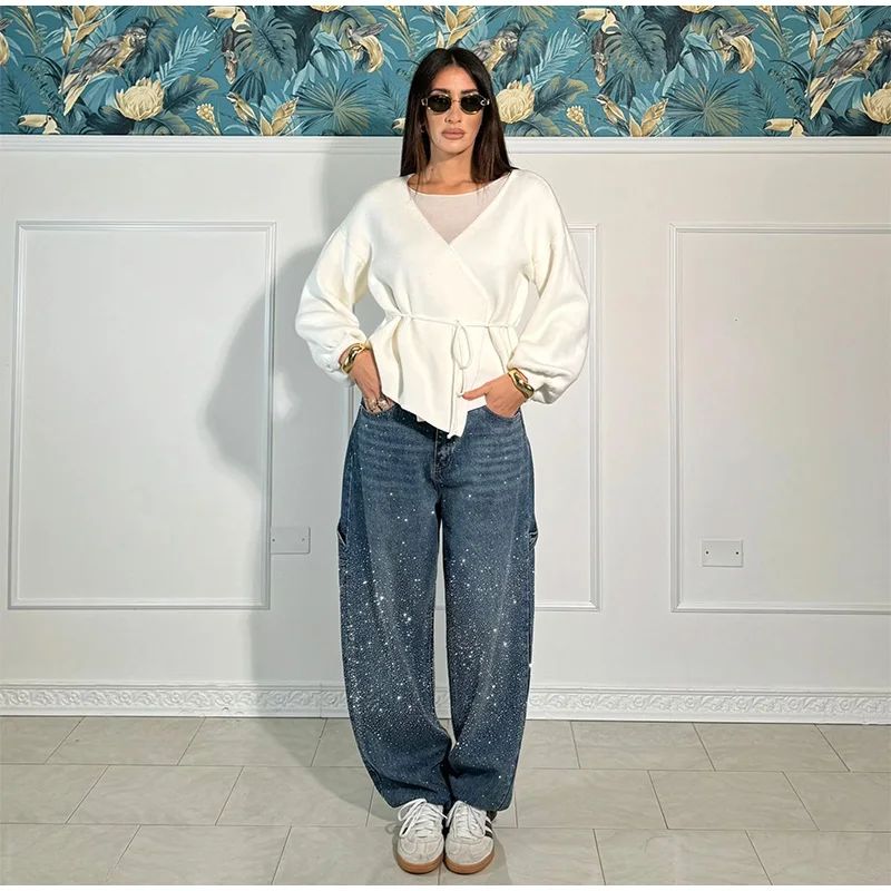 Stardust Denim – Jeans effetto glitter