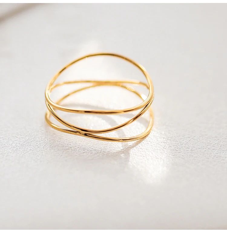 Anello Velia - Placcato oro 18 K