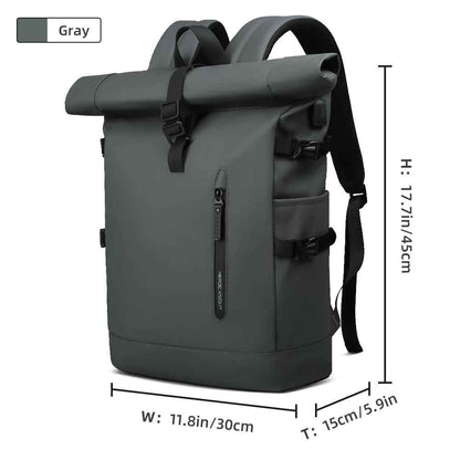 Zaino Horizon ™ con chiusura Roll Top e USB
