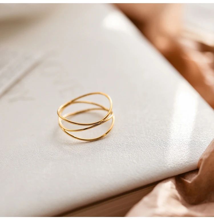 Anello Velia - Placcato oro 18 K